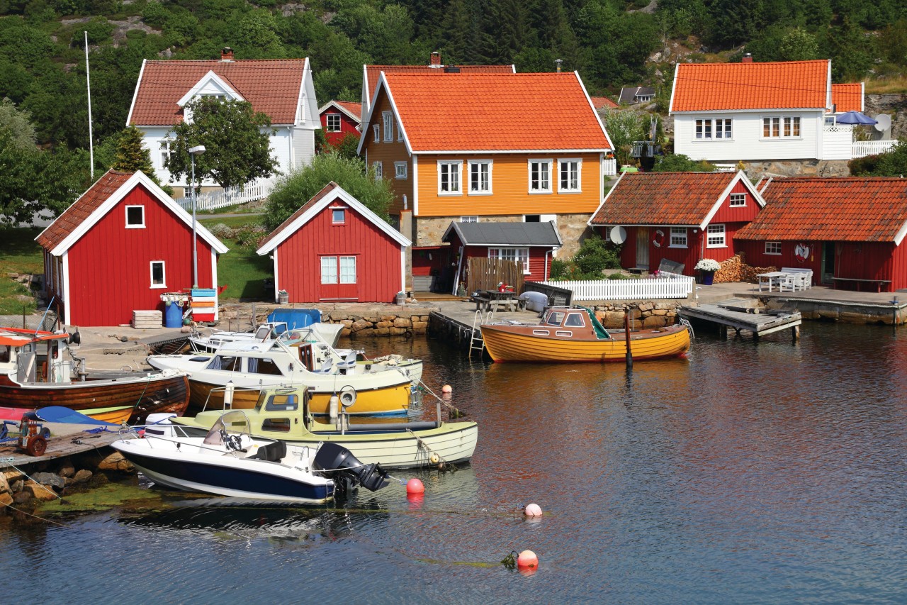 Le port de Kristiansand.