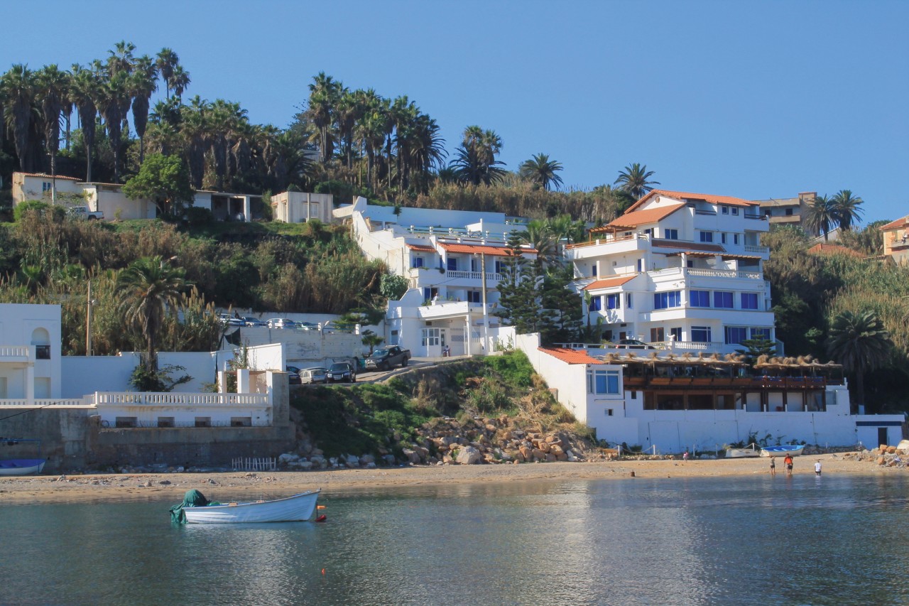 Village de pécheurs à Alger.