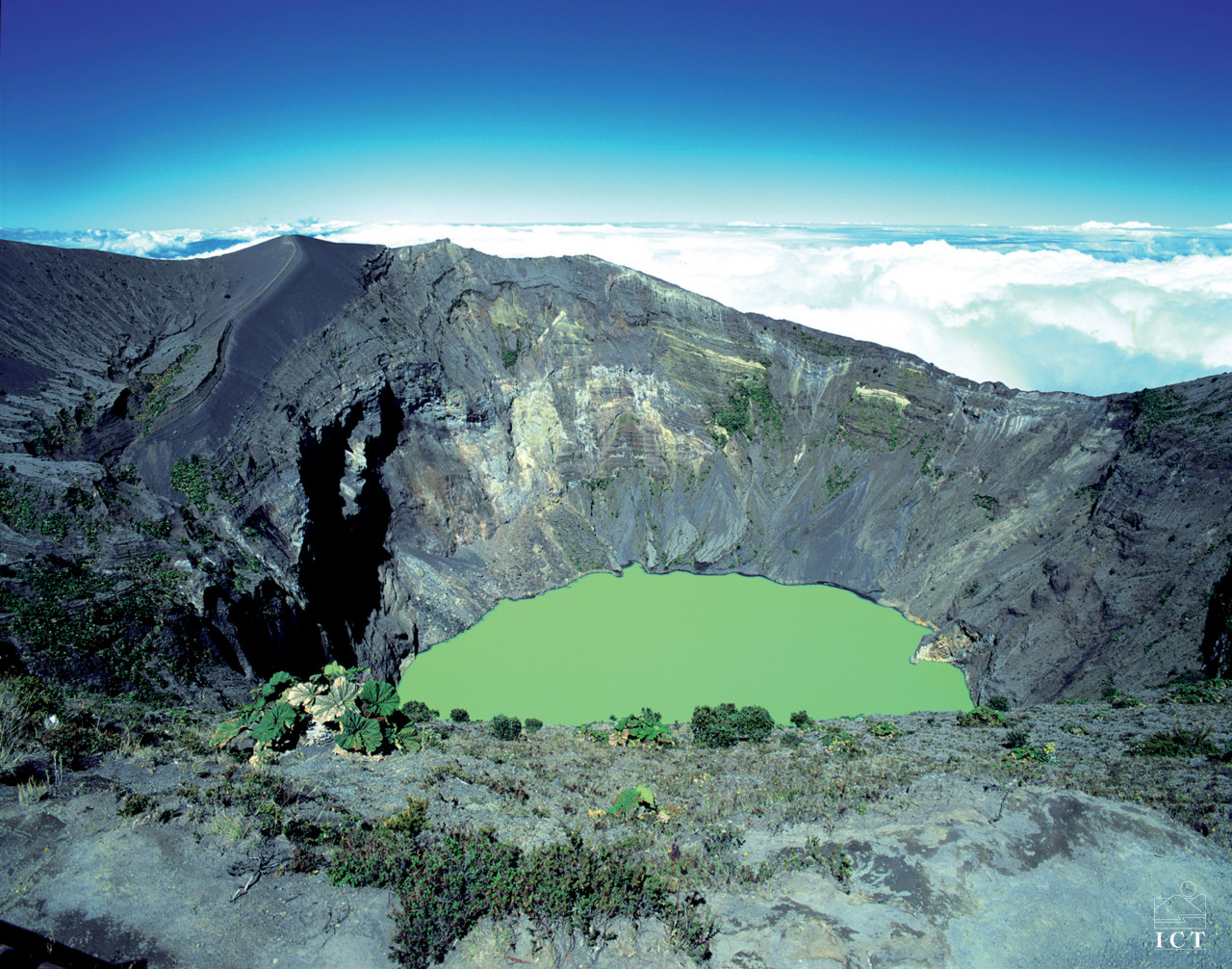 Cratère du Volcan Irazú