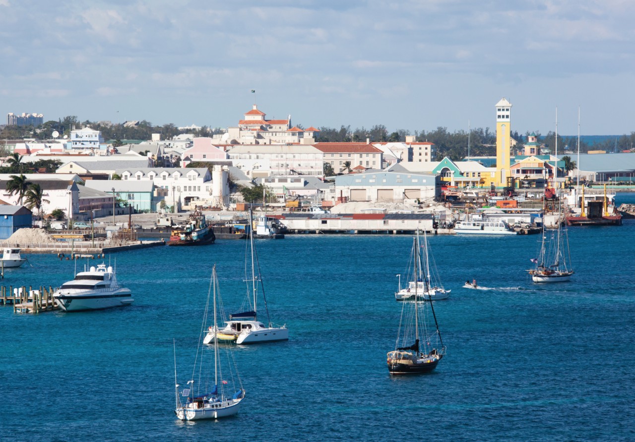 Le port de Nassau.