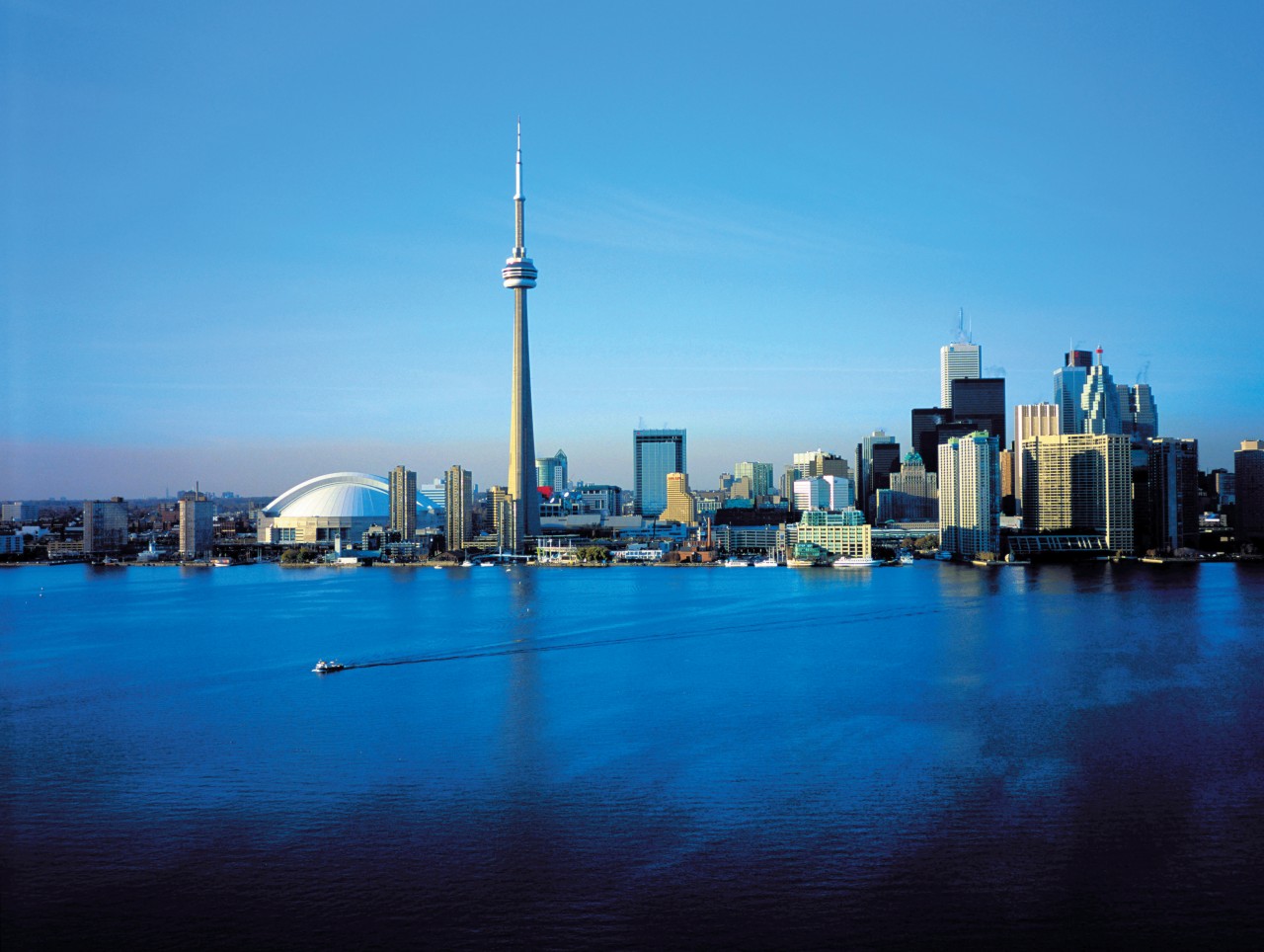 Vue générale de Toronto.