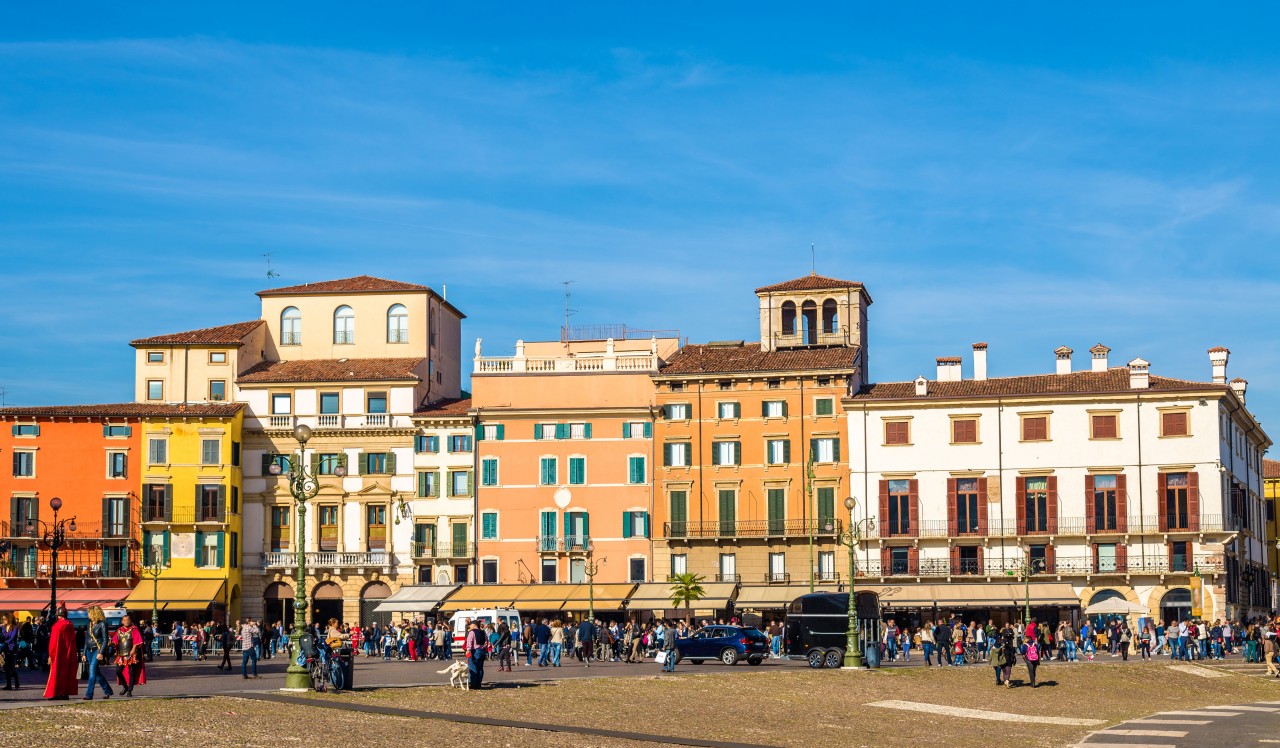 La Piazza Bra, Verone.