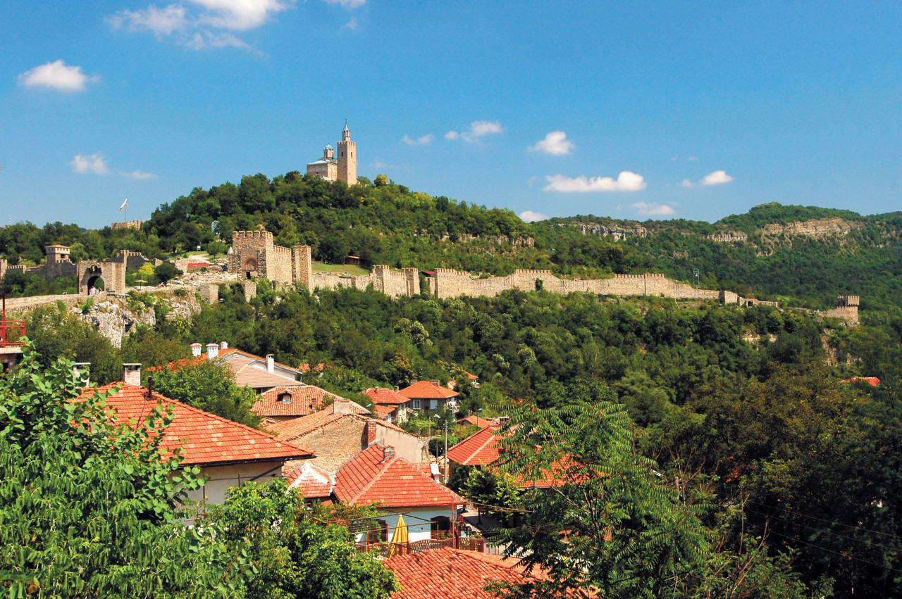 Forteresse et colline de Tsarevets.