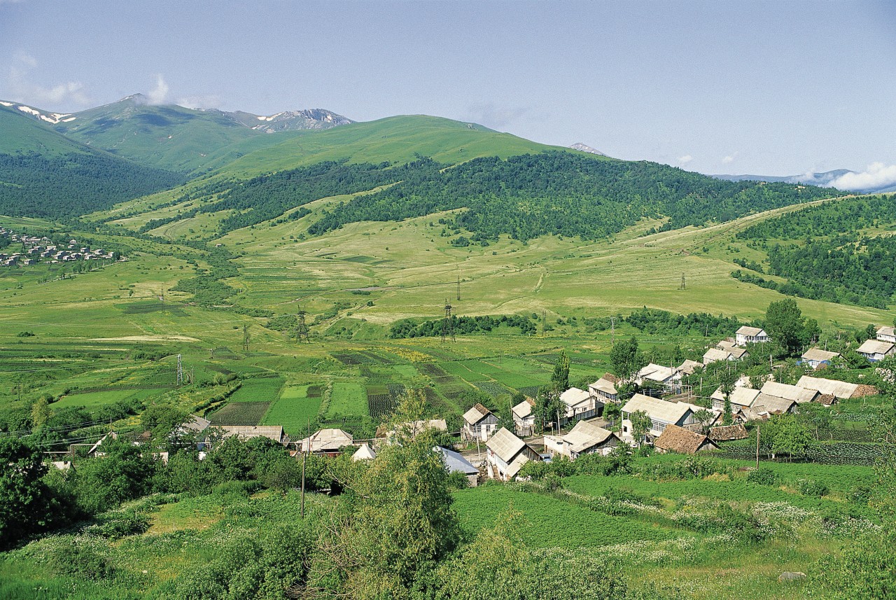 Village aux environs de Vanadzor.