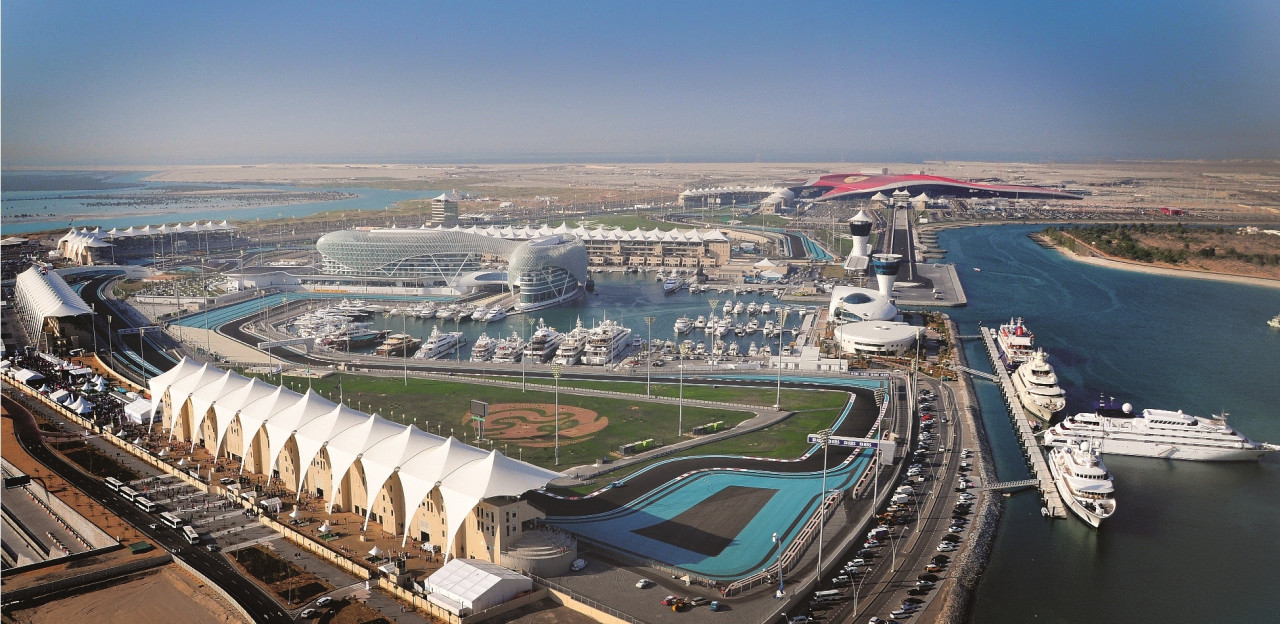 Circuit de Yas Marina.