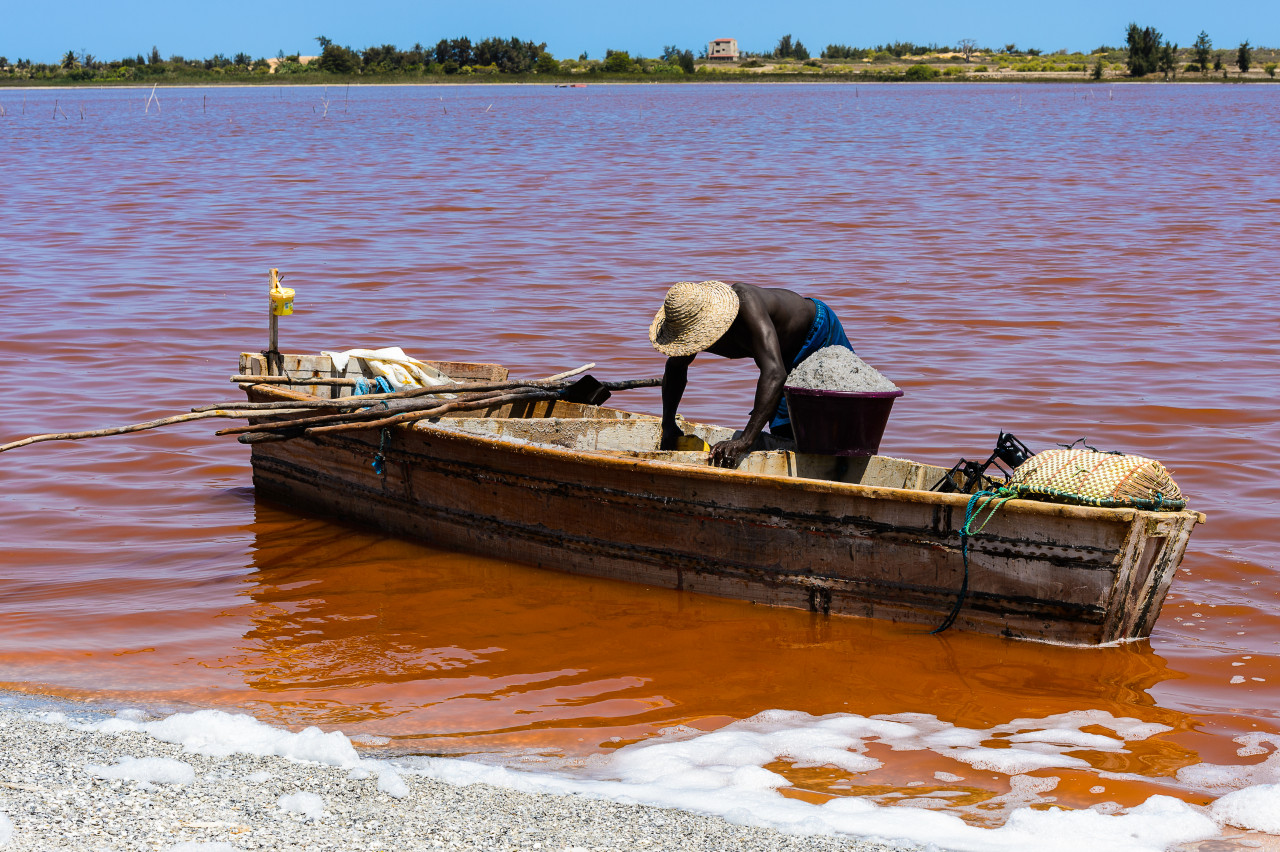 Le Lac Rose.