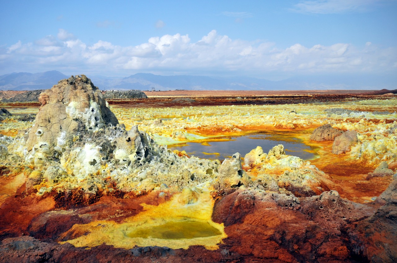 Dallol, désert du Danakil.