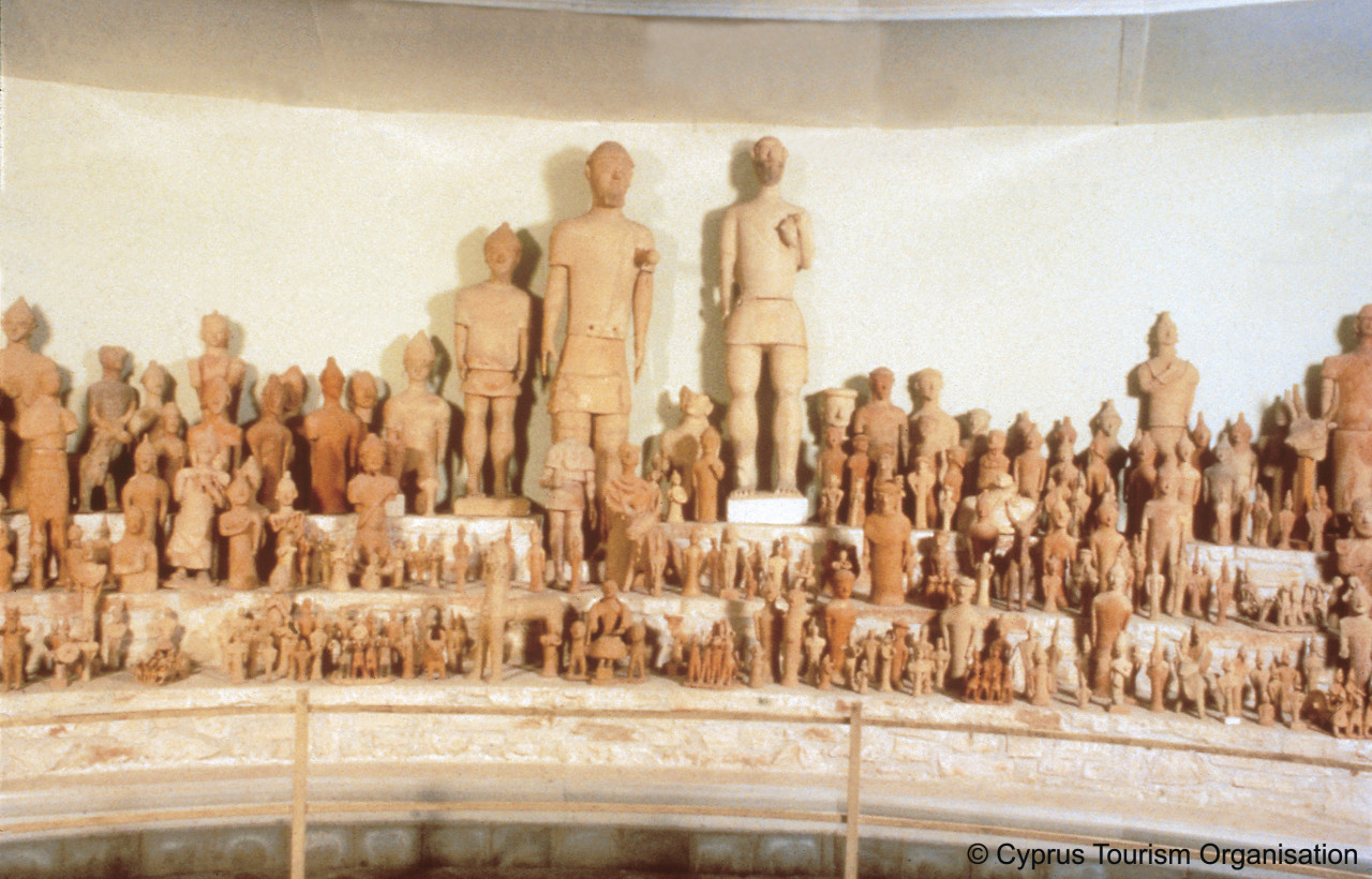 Figurines du sanctuaire d'Agia Irini, Musée national, Nicosie.