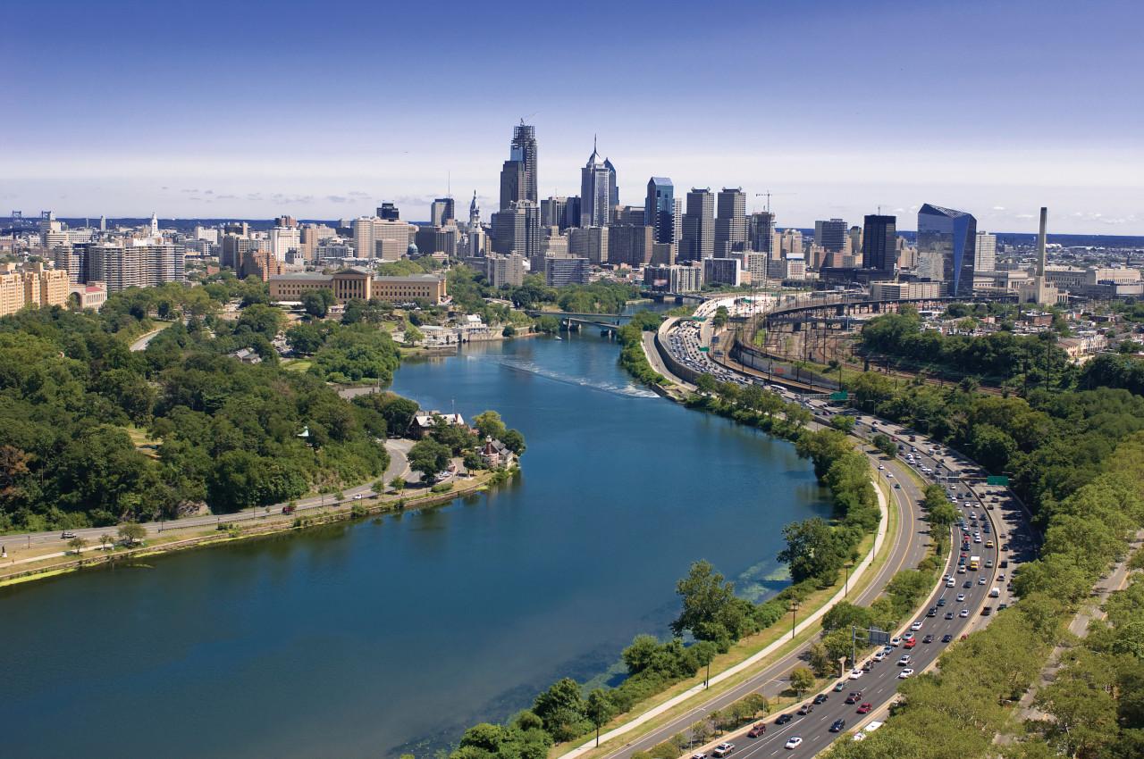 Skyline de Philadelphie.