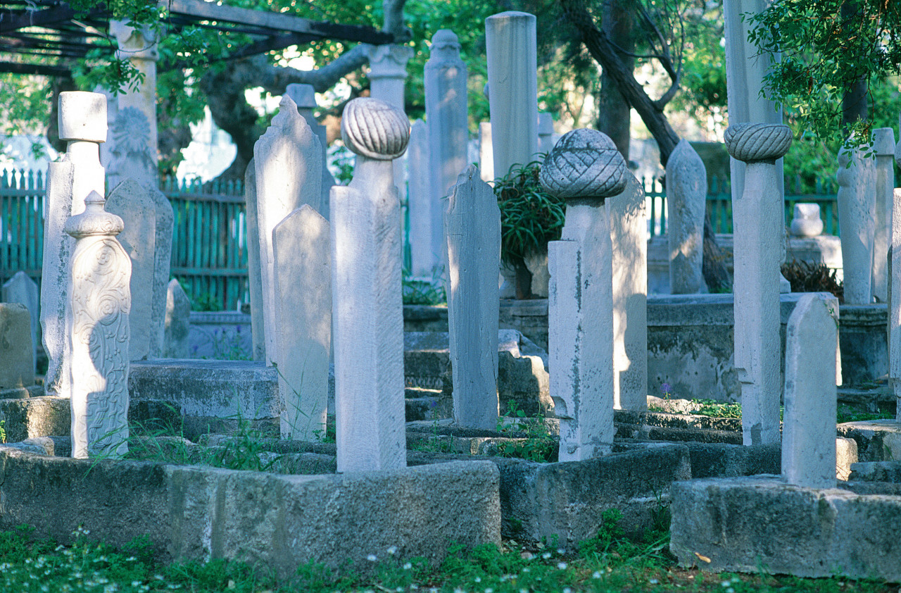 Cimetière turc, Rhodes Chora.