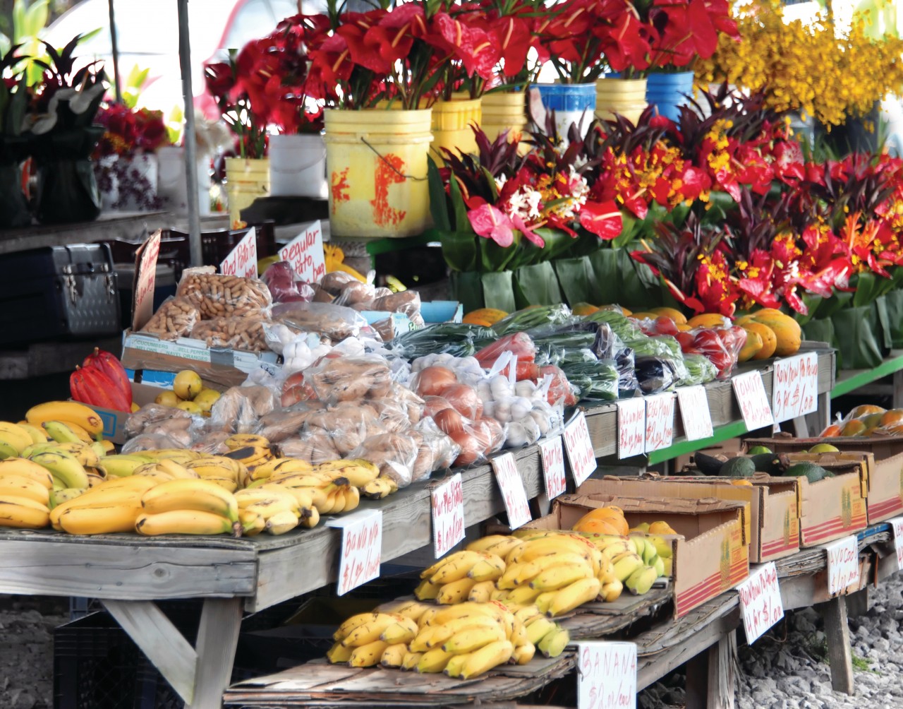 Marché de Hilo.