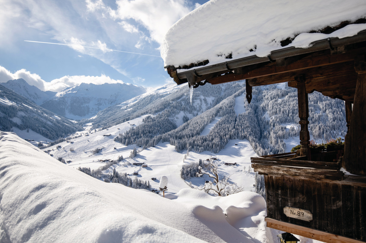 Vue sur Höhenweg.