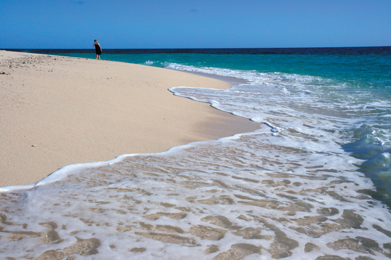 L'îlot de sable blanc fait partie des incontournables !