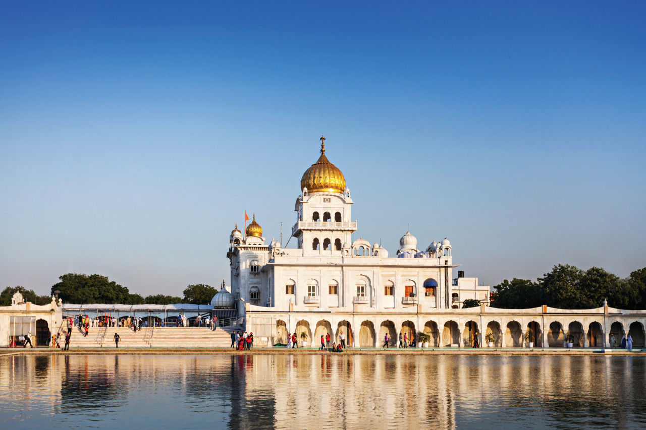 <p>Gurudwara Bangla Sahib.</p>