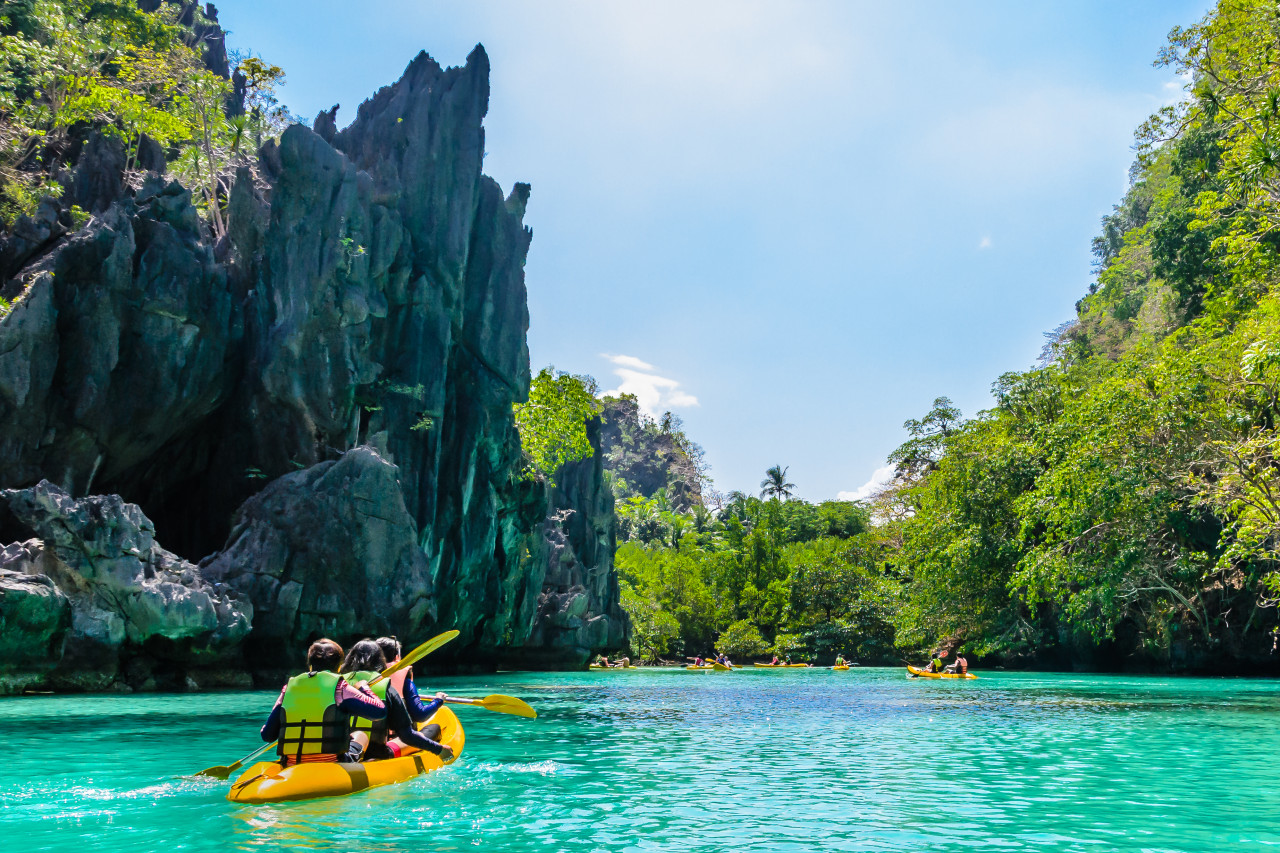 Sortie en kayak, El Nido.