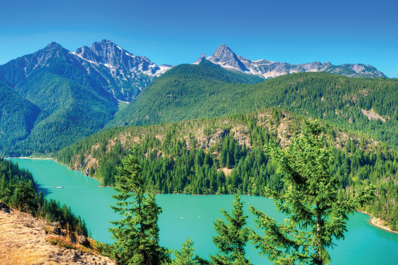 Diablo Lake, North Cascades National Park.