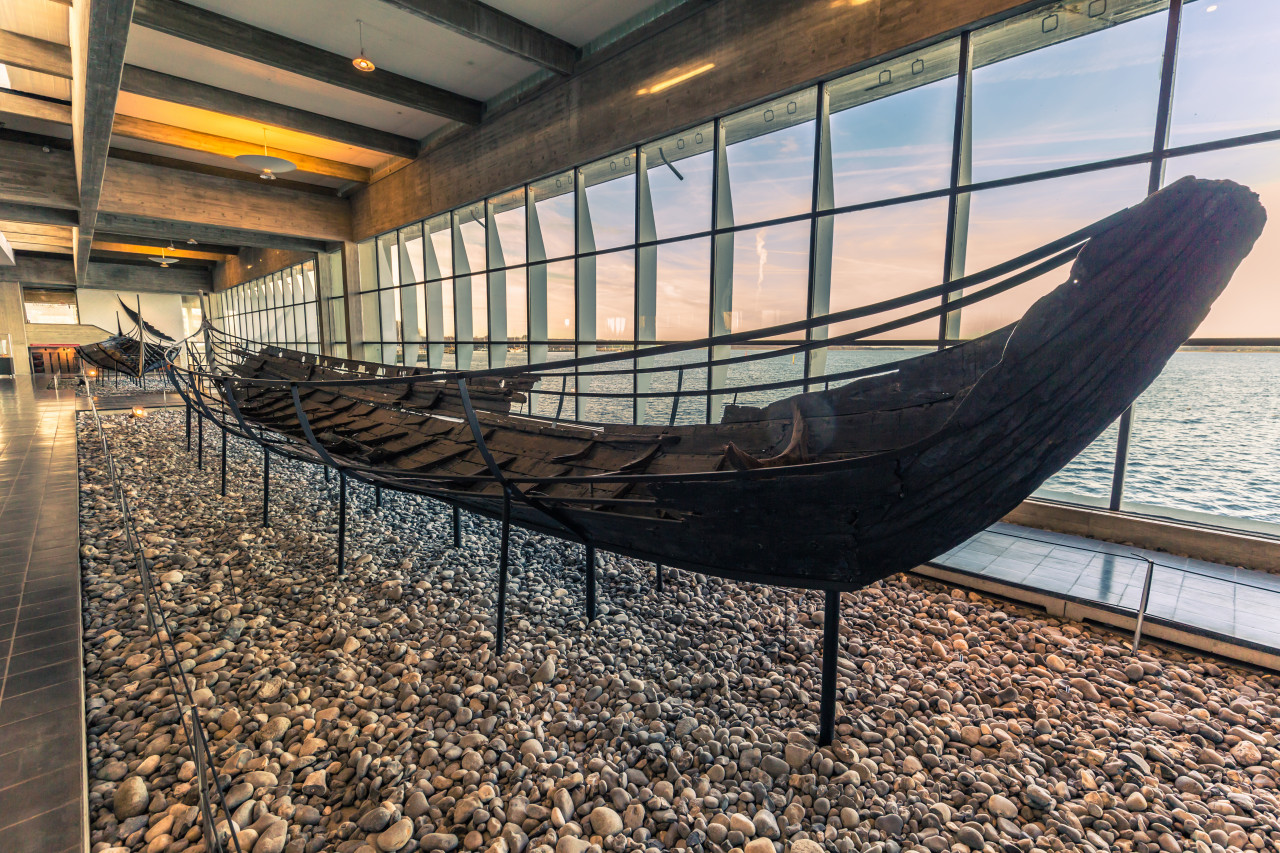 Musée des bateaux vikings.